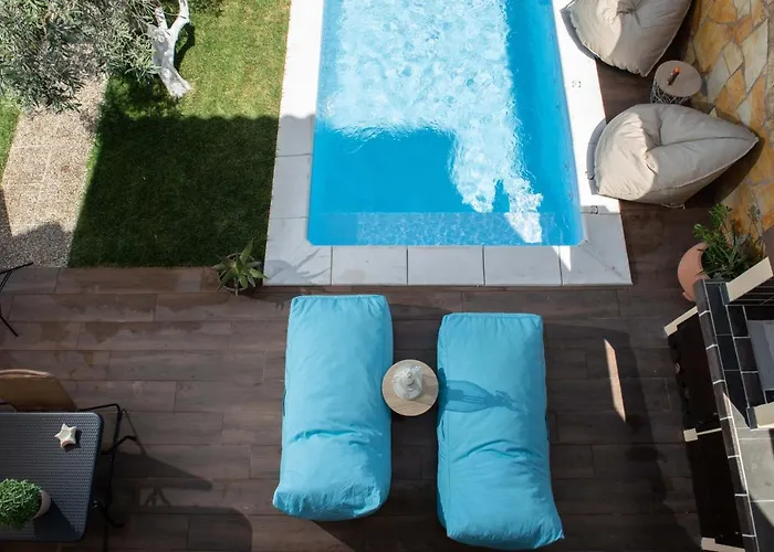 Dandy - Melodic Waves - Private - Pool - Parking - Cellar Casa de Férias Néa Ródha